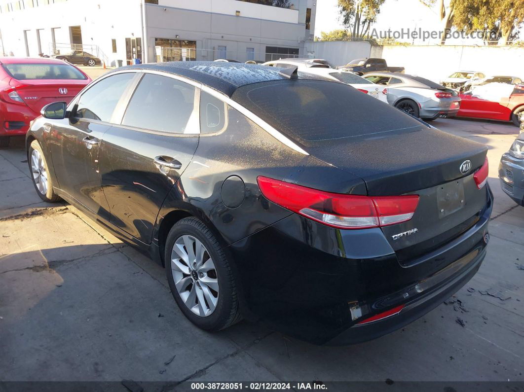 2017 Kia Optima Lx Black vin: 5XXGT4L38HG164609