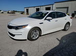 2017 Kia Optima Lx White vin: 5XXGT4L38HG169681