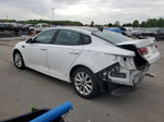 2018 Kia Optima Lx White vin: 5XXGT4L38JG196076