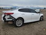 2018 Kia Optima Lx White vin: 5XXGT4L38JG236513