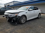 2018 Kia Optima Lx White vin: 5XXGT4L38JG251318