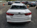 2018 Kia Optima Lx White vin: 5XXGT4L38JG251318