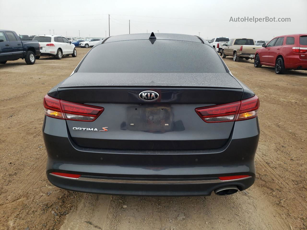 2018 Kia Optima Lx Gray vin: 5XXGT4L38JG254946