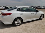 2018 Kia Optima Lx White vin: 5XXGT4L38JG254977