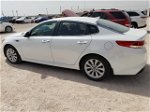 2018 Kia Optima Lx White vin: 5XXGT4L38JG254977