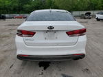 2016 Kia Optima Lx White vin: 5XXGT4L39GG018069