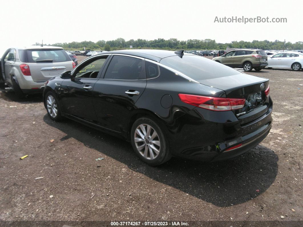 2016 Kia Optima Lx Black vin: 5XXGT4L39GG018475