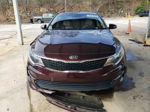 2016 Kia Optima Lx Burgundy vin: 5XXGT4L39GG063920