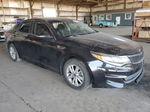 2016 Kia Optima Lx Black vin: 5XXGT4L39GG102750