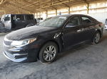 2016 Kia Optima Lx Black vin: 5XXGT4L39GG102750