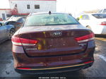 2017 Kia Optima Lx Burgundy vin: 5XXGT4L39HG123664