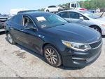 2017 Kia Optima Lx Black vin: 5XXGT4L39HG124863