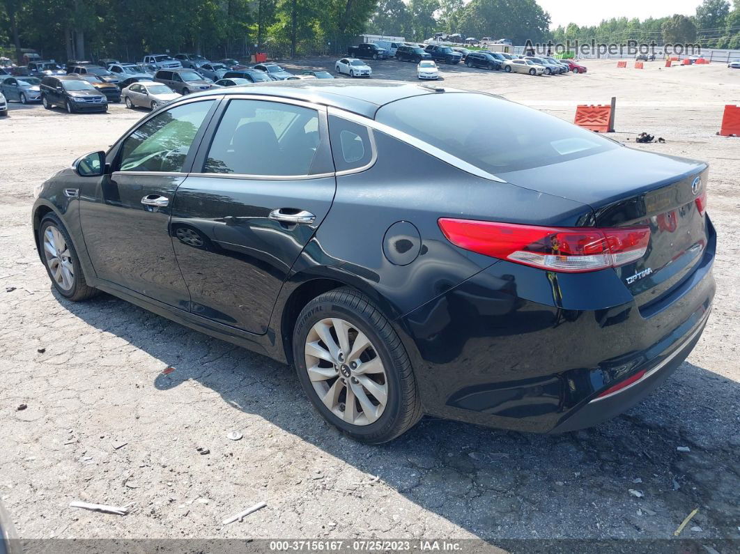 2017 Kia Optima Lx Black vin: 5XXGT4L39HG124863