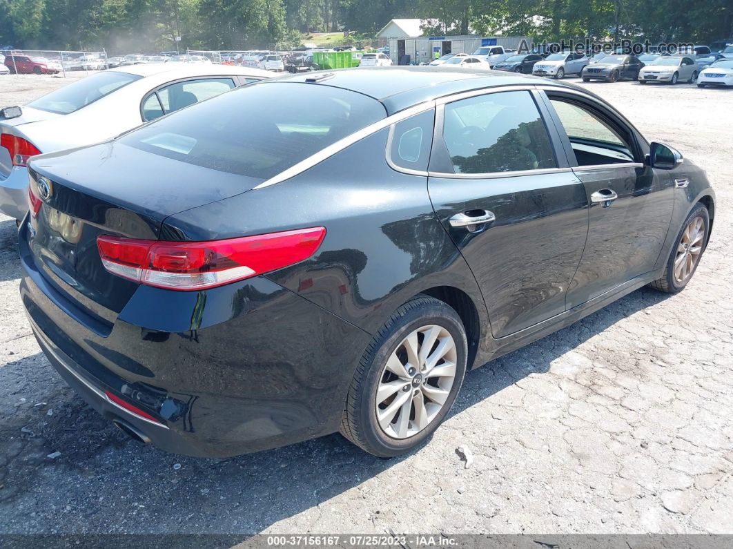 2017 Kia Optima Lx Black vin: 5XXGT4L39HG124863