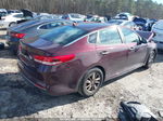 2017 Kia Optima Lx Burgundy vin: 5XXGT4L39HG135460