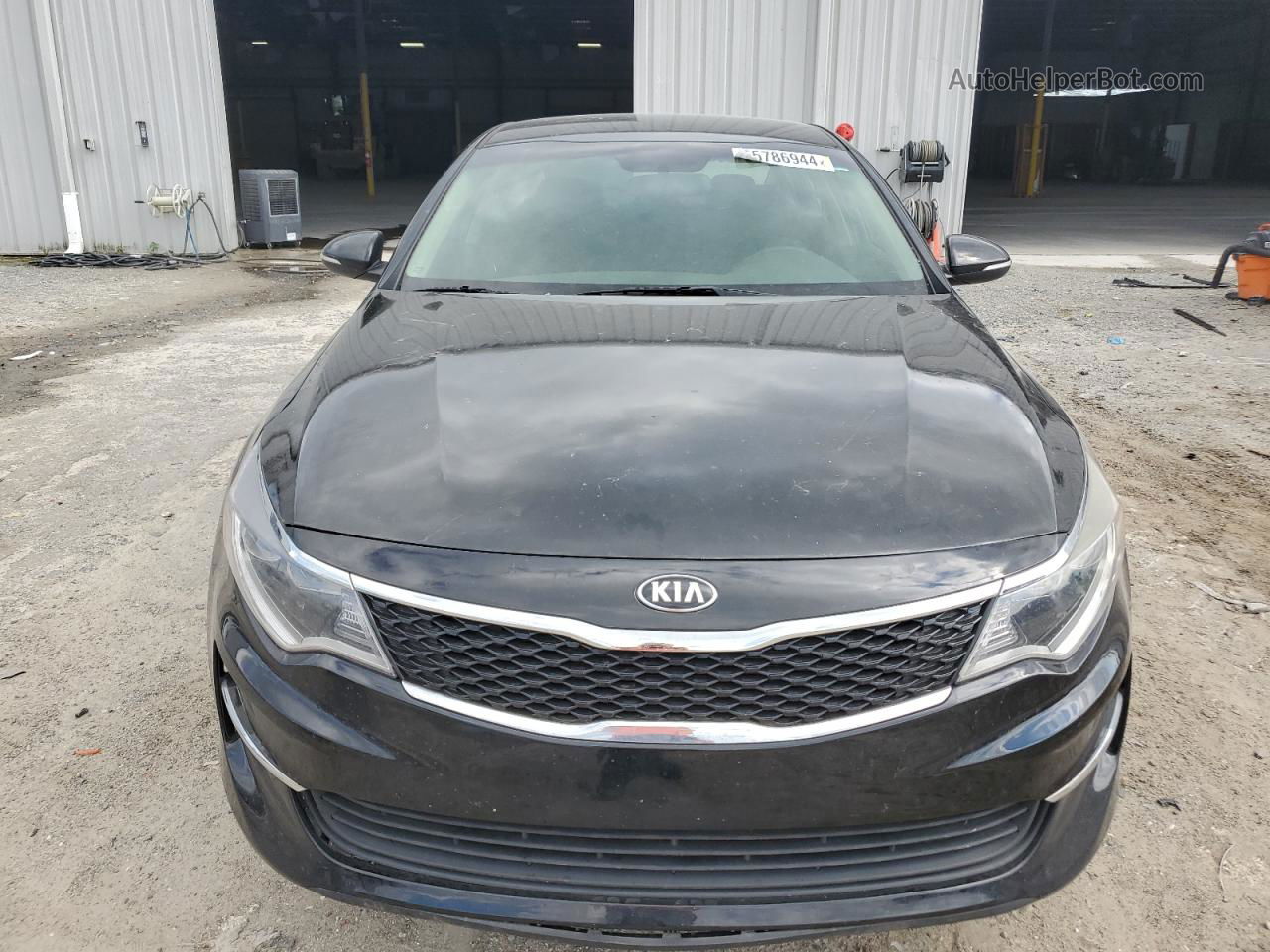 2017 Kia Optima Lx Черный vin: 5XXGT4L39HG140884