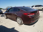 2017 Kia Optima Lx Burgundy vin: 5XXGT4L39HG144255