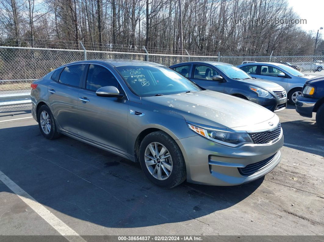 2017 Kia Optima Lx Silver vin: 5XXGT4L39HG149049