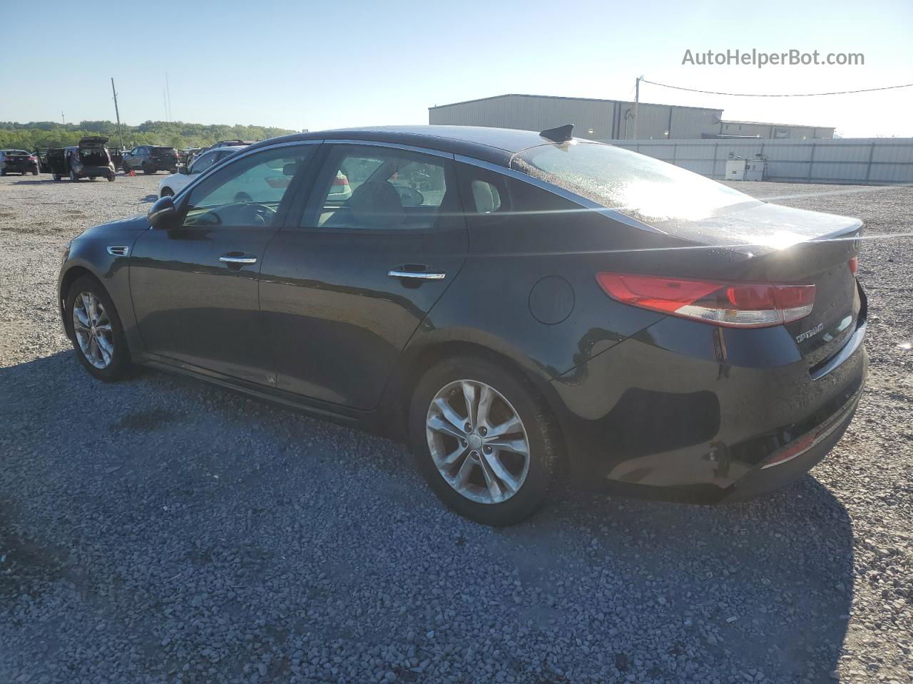 2017 Kia Optima Lx Black vin: 5XXGT4L39HG152694