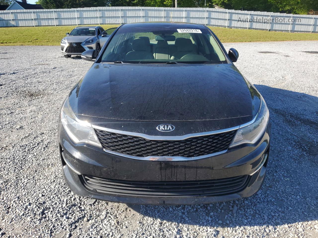 2017 Kia Optima Lx Black vin: 5XXGT4L39HG152694