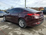 2017 Kia Optima Lx Maroon vin: 5XXGT4L39HG153487