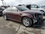 2017 Kia Optima Lx Maroon vin: 5XXGT4L39HG153487