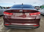 2017 Kia Optima Lx Maroon vin: 5XXGT4L39HG153487