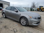 2017 Kia Optima Lx Gray vin: 5XXGT4L39HG161542