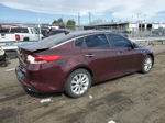 2017 Kia Optima Lx Maroon vin: 5XXGT4L39HG164618