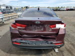 2017 Kia Optima Lx Темно-бордовый vin: 5XXGT4L39HG164618