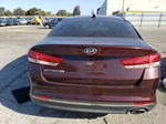 2017 Kia Optima Lx Burgundy vin: 5XXGT4L39HG169026