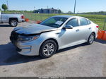 2017 Kia Optima Lx Silver vin: 5XXGT4L39HG169513