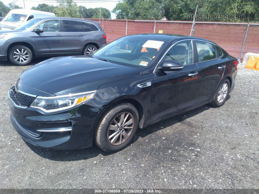 2017 Kia Optima Lx Black vin: 5XXGT4L39HG177742