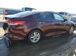 2018 Kia Optima Lx Burgundy vin: 5XXGT4L39JG198225