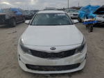 2018 Kia Optima Lx White vin: 5XXGT4L39JG201978