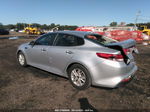 2018 Kia Optima Lx Silver vin: 5XXGT4L39JG206078