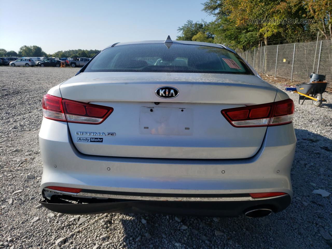 2018 Kia Optima Lx Silver vin: 5XXGT4L39JG213838