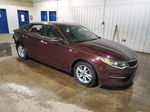 2018 Kia Optima Lx Burgundy vin: 5XXGT4L39JG233281