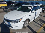 2018 Kia Optima Lx White vin: 5XXGT4L39JG251487