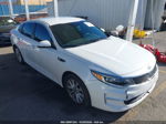 2018 Kia Optima Lx White vin: 5XXGT4L39JG251487