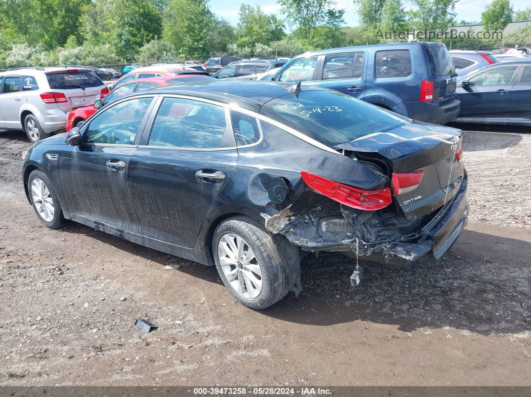 2018 Kia Optima Lx Black vin: 5XXGT4L39JG253725