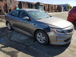 2016 Kia Optima Lx Charcoal vin: 5XXGT4L3XGG020297