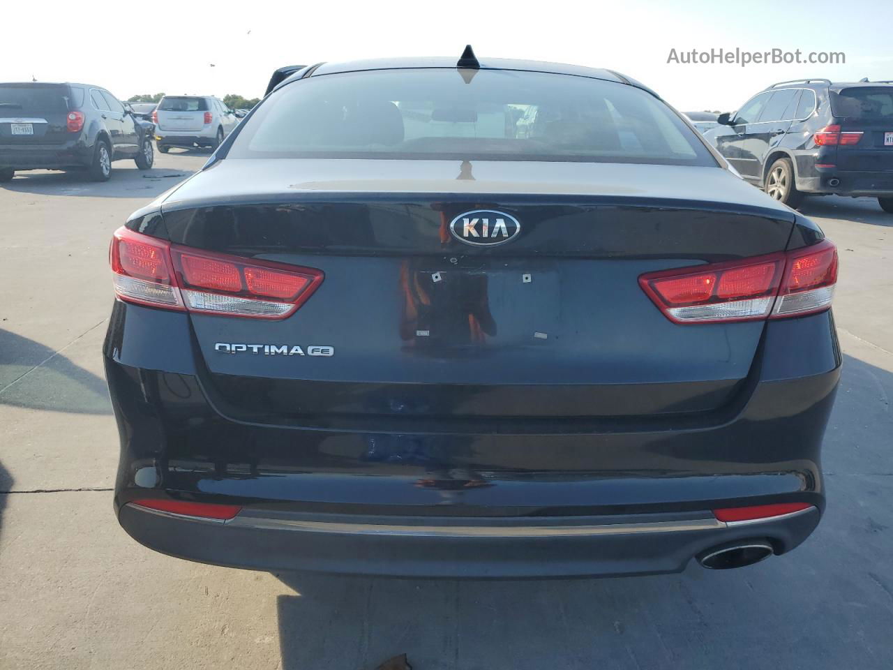 2016 Kia Optima Lx Black vin: 5XXGT4L3XGG021160