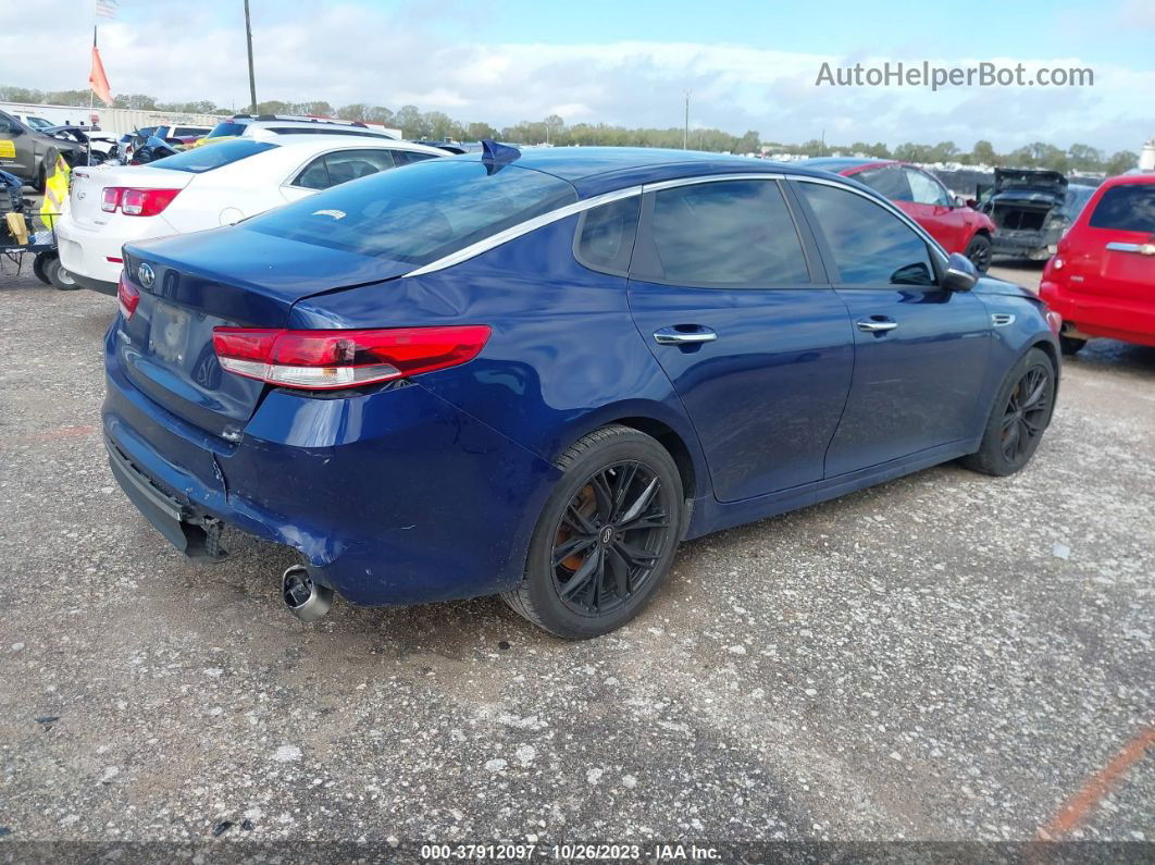 2016 Kia Optima Lx Dark Blue vin: 5XXGT4L3XGG036483