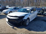 2016 Kia Optima Lx White vin: 5XXGT4L3XGG048794