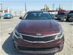 2016 Kia Optima Lx Бордовый vin: 5XXGT4L3XGG053428