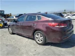 2016 Kia Optima Lx Burgundy vin: 5XXGT4L3XGG053428