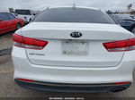 2016 Kia Optima Lx White vin: 5XXGT4L3XGG059181