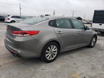 2016 Kia Optima Lx Gray vin: 5XXGT4L3XGG076028