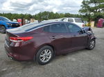 2016 Kia Optima Lx Burgundy vin: 5XXGT4L3XGG107357